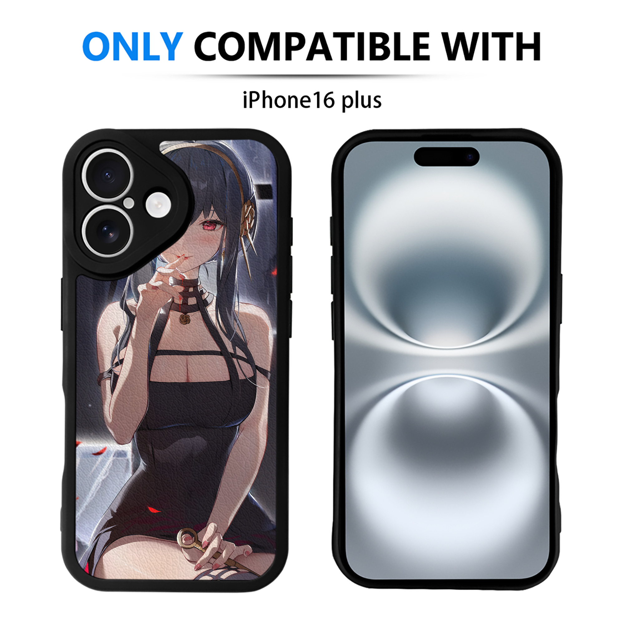 （画像用） SPY×FAMILY间谍家家酒 【iPhone 16シリーズ対応】シリコンスマホケース（レザー調） 材質：シリコン
